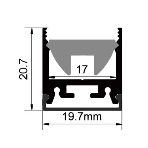 Alluminio Channe ES-1921