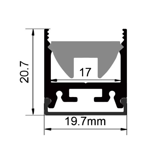 Aluminiu Channe ES-1921