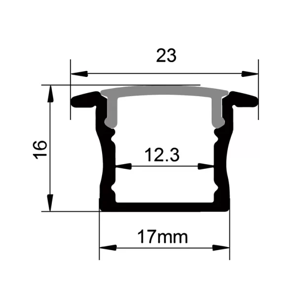 Aluminum Channe ES-2515B