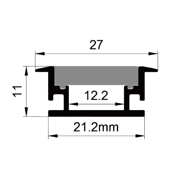 Aluminiu Channe ES-2711