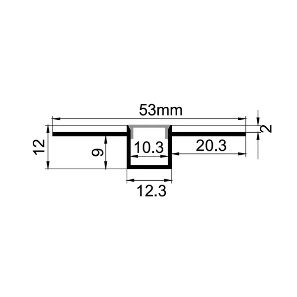 Aluminum Channe ES-5412