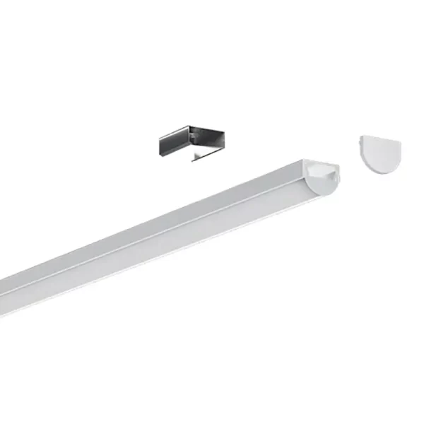 Aluminum LED profile with Lens for Narrow Beam ES-1506F