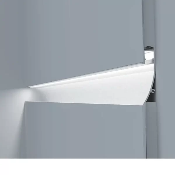 Anti-glare gepolariseerd licht LED aluminium profiel ES-9214