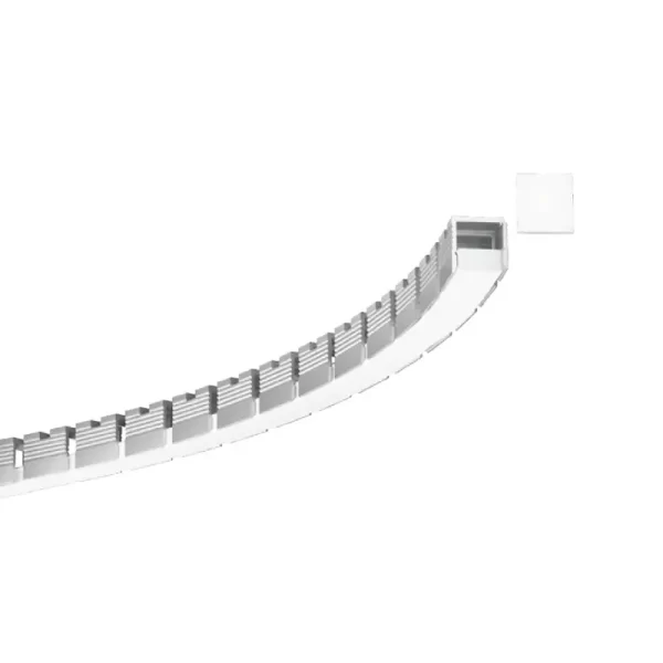 Canal de alumínio dobrável para tiras de LED ES-1212FB