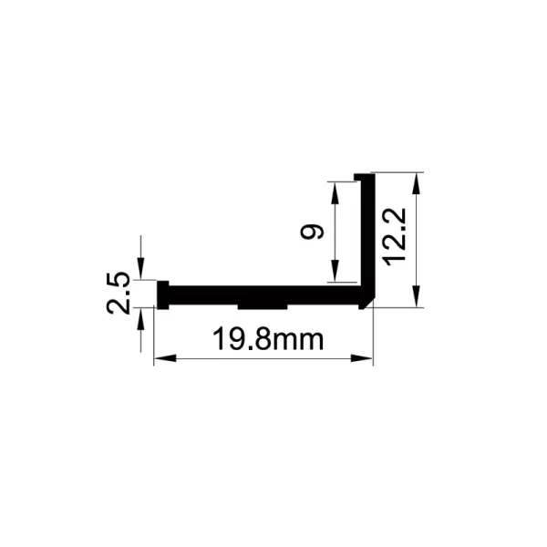 Cabinet led profiles ES-2012