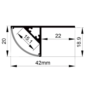 Fita LED de teto Channe ES-4220