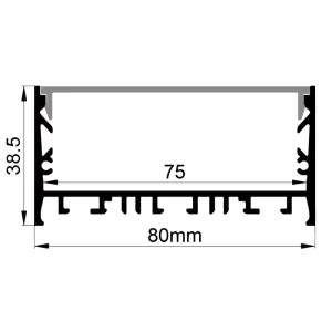 Estrusione di alluminio a LED ES-8078