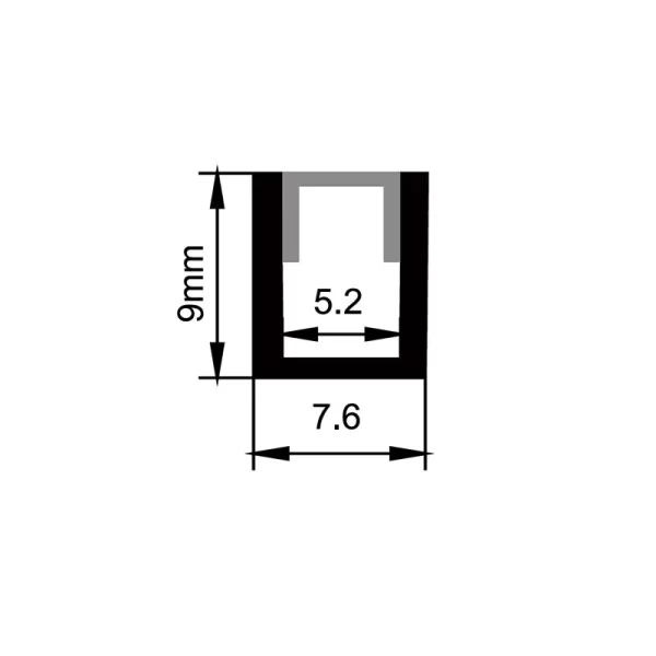 LED-kanalsystemer ES-0809