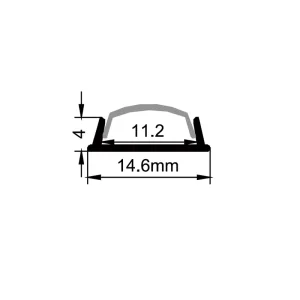 LED-kanalsystem ES-1407