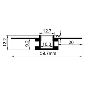 EXTRUSÕES DE LEDS ES-6012