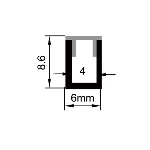 LED Light Channels and Diffusers ES-0609