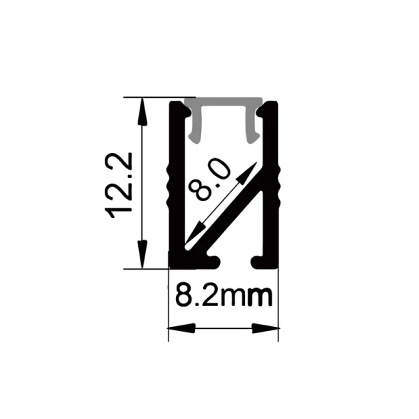 Canales y difusores de luz LED ES-0912