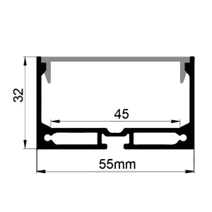 LED-strip profielen ES-5032