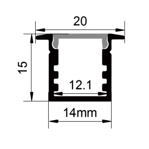 Led lichtprofiel mini ES-2014K