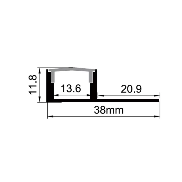 Bande LED noire ES-3811