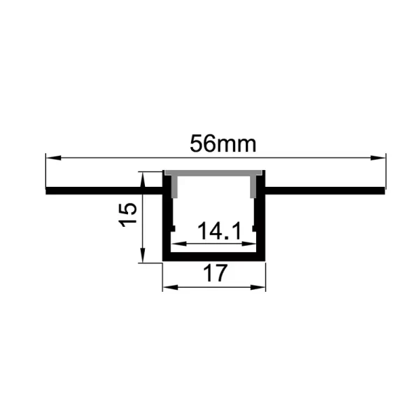 Beleuchtung LED-Profile ES-5615