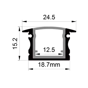 Estrusioni in alluminio LED per esterni ES-2515W