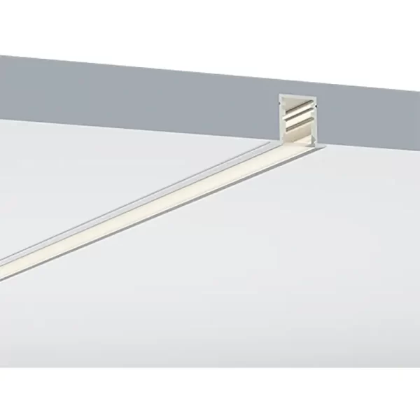 Canal LED superfino de aluminio con difusor opalino de PC ES-1812K