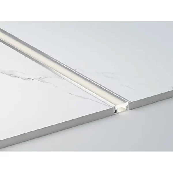 Super Slim LED canal de aluminiu cu LED-uri cu difuzor PC Opal ES-2711