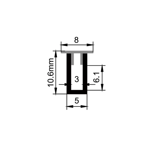 Profilés LED pour montage en surface ES-0510B