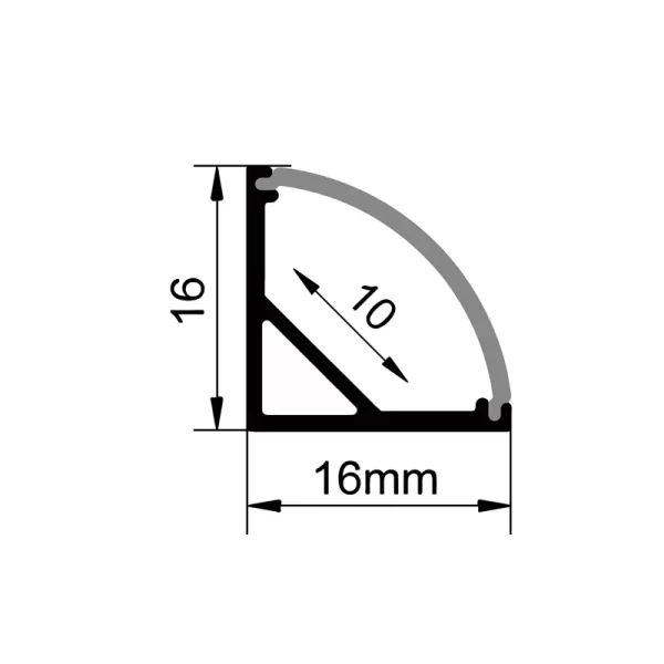 led aluminum channel ES-1616