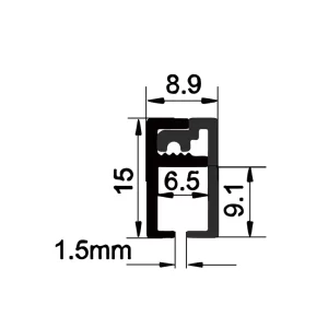 led band aluminium profil hersteller ES-0915