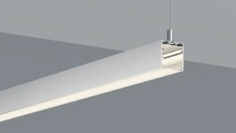 Suspended LED profiles