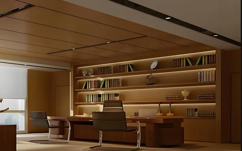 Applicazione della barra luminosa in alluminio LED incorporata