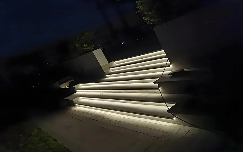 Cenários de aplicação do perfil LED para exterior