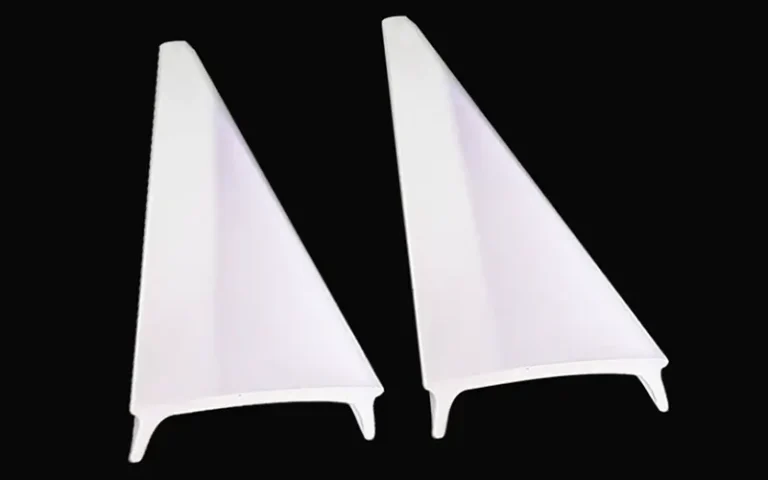 Snap-On LED Diffuser Cover installed on aluminum LED profile