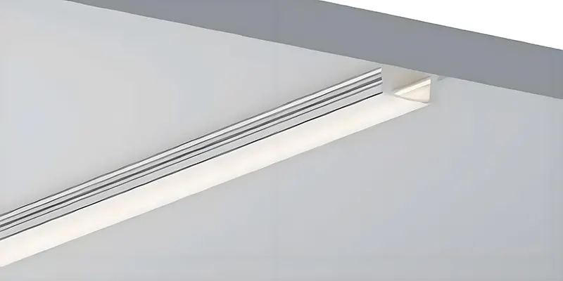 Surface-Mount LED Ceiling Aluminum Profiles for Indoor LED Strip Installation