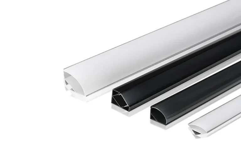 V-shaped LED aluminum channel for LED strip installation