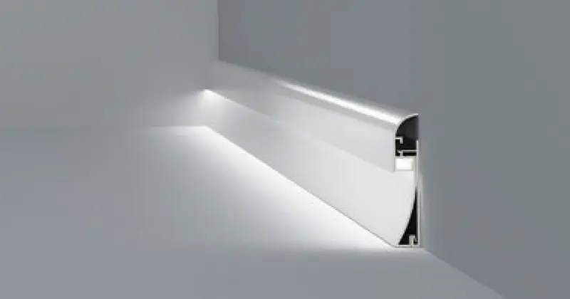 Kickboard LED Profile for cabinet base